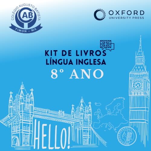 KIT DE LIVROS - 8º ANO - AUGUSTO BATISTA