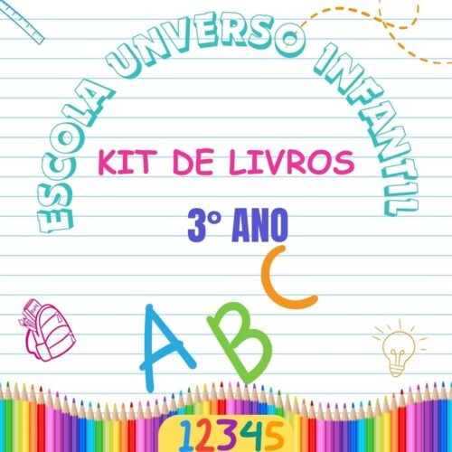 3° ANO - KIT DE LIVROS - ESCOLA UNIVERSO INFANTIL