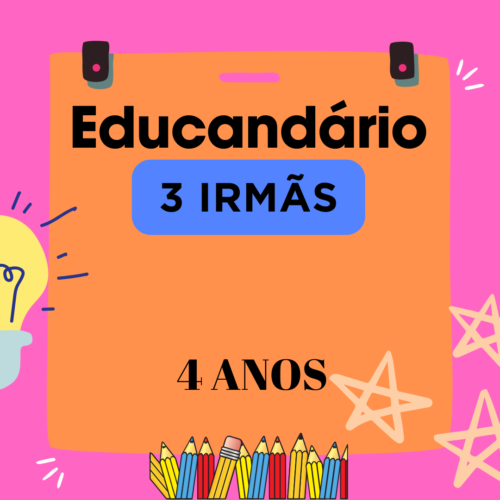 *4 ANOS - KIT DE LIVROS - 3 IRMÃS