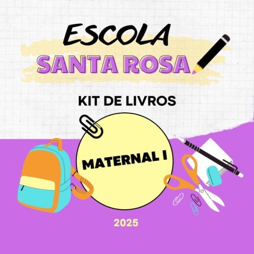 *MATERNAL I - KIT DE LIVROS - SANTA ROSA