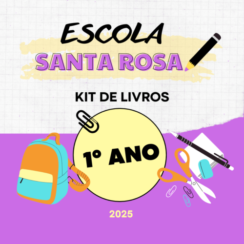 1° ANO - KIT DE LIVROS - SANTA ROSA