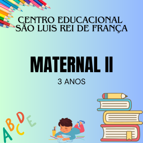 *MATERNAL II - KIT DE LIVROS - REI DA FRANÇA