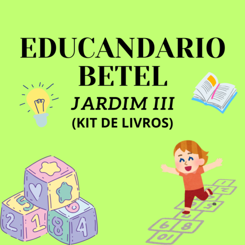 *JARDIM III - KIT DE LIVROS - BETEL