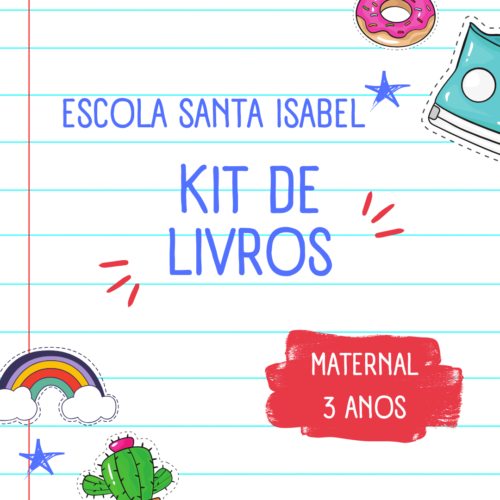 *MATERNAL 3 ANOS - KIT DE LIVROS
