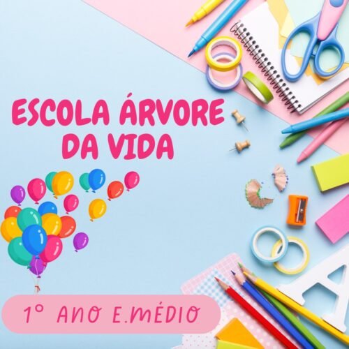 1° ANO ENSINO MEDIO - KIT DE LIVROS - ARVORE DA VIDA