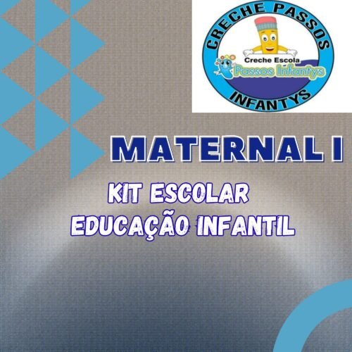 * MATERNAL I - KIT DE LIVRO -PASSOS INFANTYS