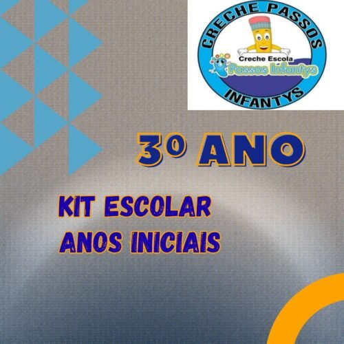 3º ANO - KIT DE LIVRO -PASSOS INFANTYS