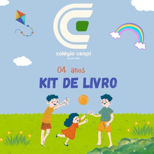 * 04 ANOS - KIT DE LIVRO - CENTRO DE APRENDIZAGEM INTEGRADA - CEAPI